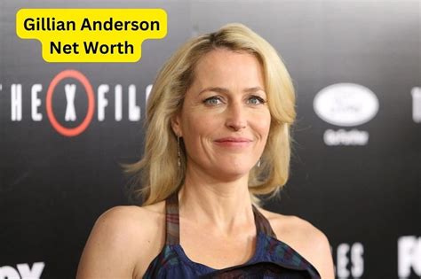 gillian anderson net worth 2024